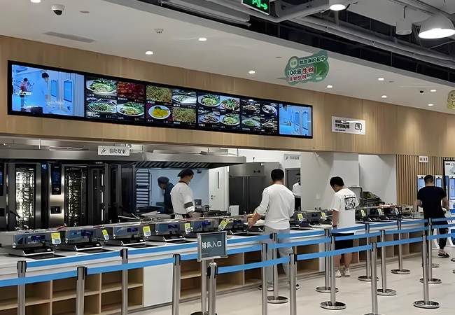 山东食堂承包图片